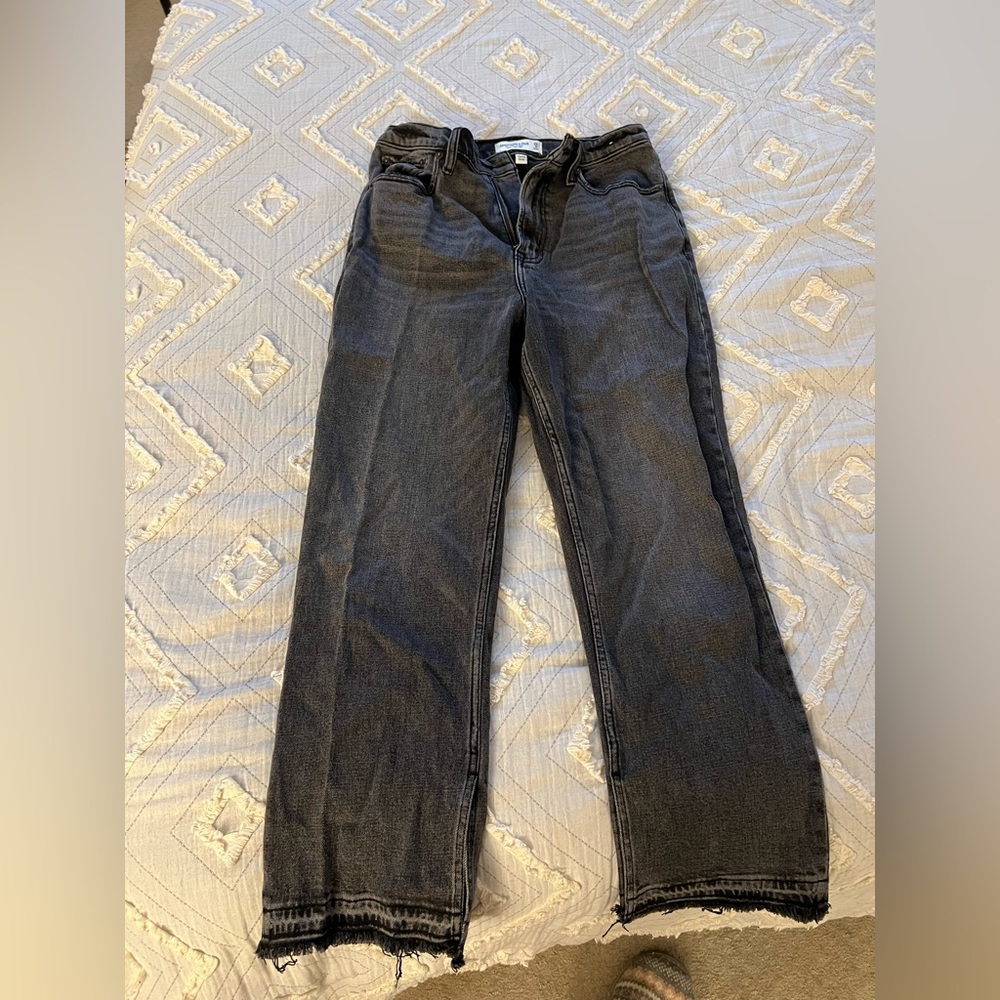 Abercrombie curve love black jeans